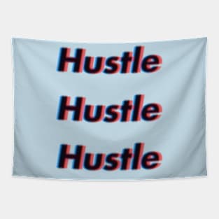 Glitchy 3x da Hustle Tapestry