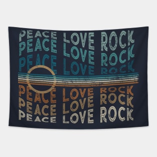 Wave Peace Love Rock Six String Tapestry