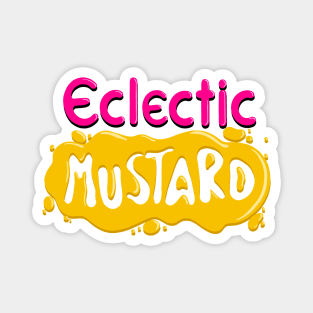 Eclectic Mustard Magnet