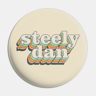 steely dan color vintage Pin