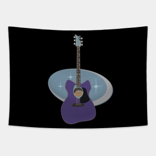 Lunar Guitars Tapestry