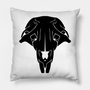 Rat Skull Pillow