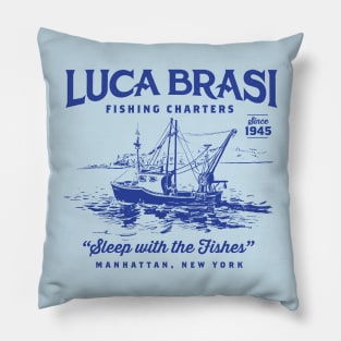 Luca Brasi Fishing Charters Pillow