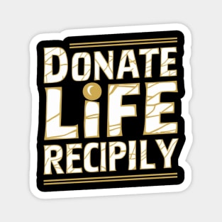 Donate Life Recipient Family Magnet