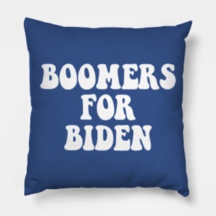 boomers for biden Pillow