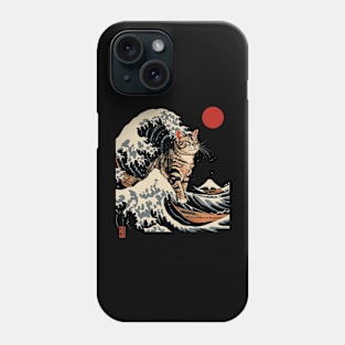 Catzilla Cat Tiny Terror Reigns Supreme Phone Case