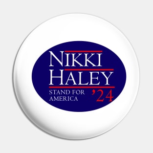 Nikki Haley 2024 Stand For America Pin