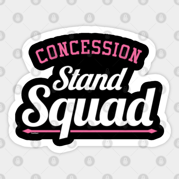 Snack Bar Food Kiosk Foodies Friends Gift Concession Stand Squad