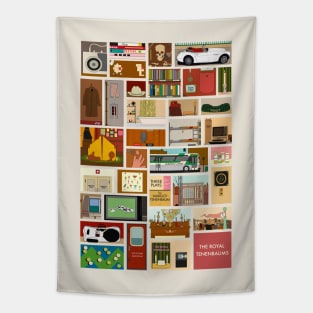 Royal Tenenbaums v2 Tapestry