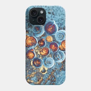 Snail Shells- Turquoise Phone Case