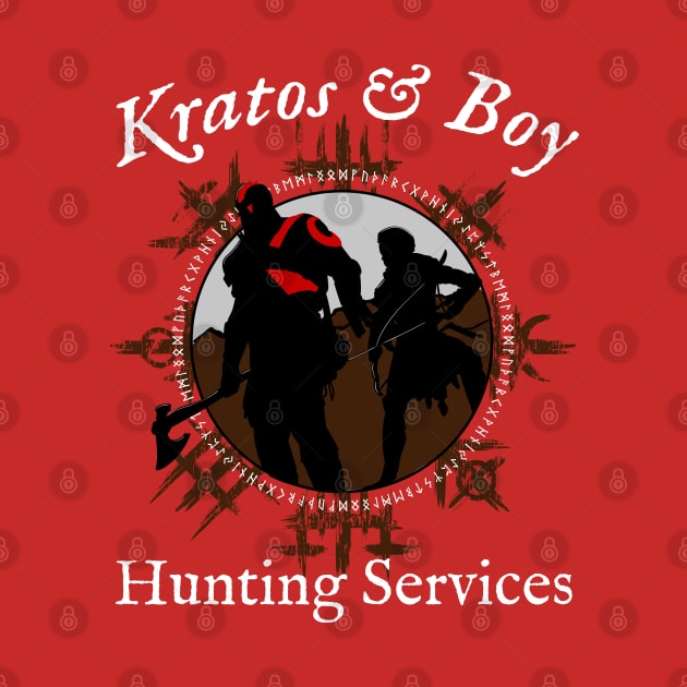 Kratos & Boy Hunting Services by Meta Cortex