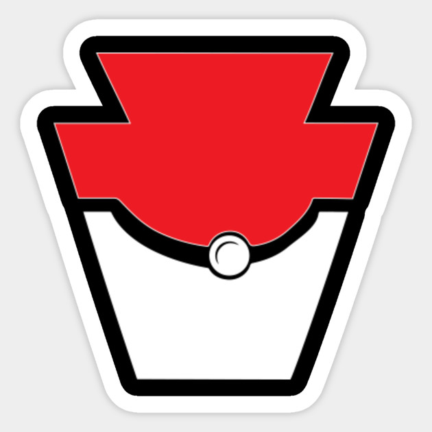 Pennsylvania Keystone Orb Monster Pegatina Teepublic Mx