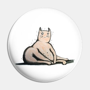 Existential Crisis Cat Pin