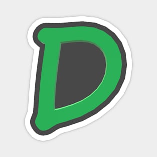 Letter D Magnet