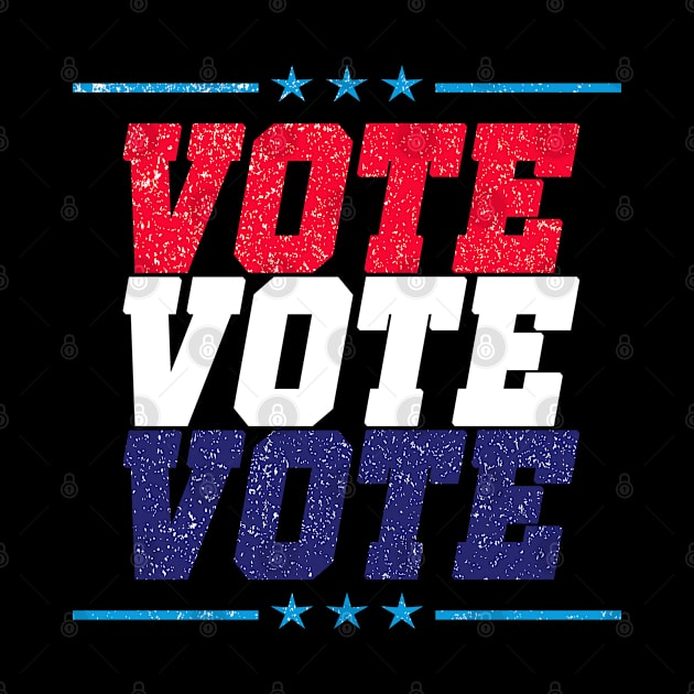 Vote Shirt 2020 Election Shirt - Vote Vote Vote - 2020 american midterm election - your voice matters - democrat anti Trump by Moe99