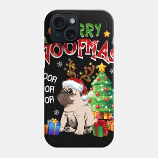 Pug Merry Woofmas Awesome Christmas Phone Case