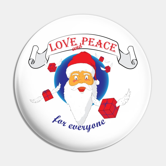 Love and Peace for everyone Pin by unclekestrel