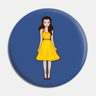 Modern Belle Tooniefied Pin