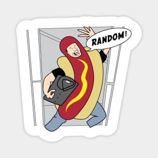 Random! Hotdog Skit Magnet