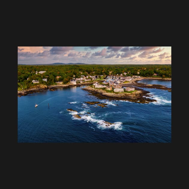 Looking into Perkins Cove by jforno