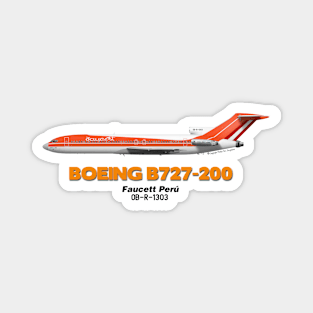 Boeing B727-200 - Faucett Perú Magnet