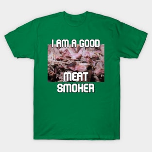 BBQ Smoker Apparel Meat Smoking Accessories Men Smokin Grill Essential  T-Shirt for Sale by DustinEMcCabe