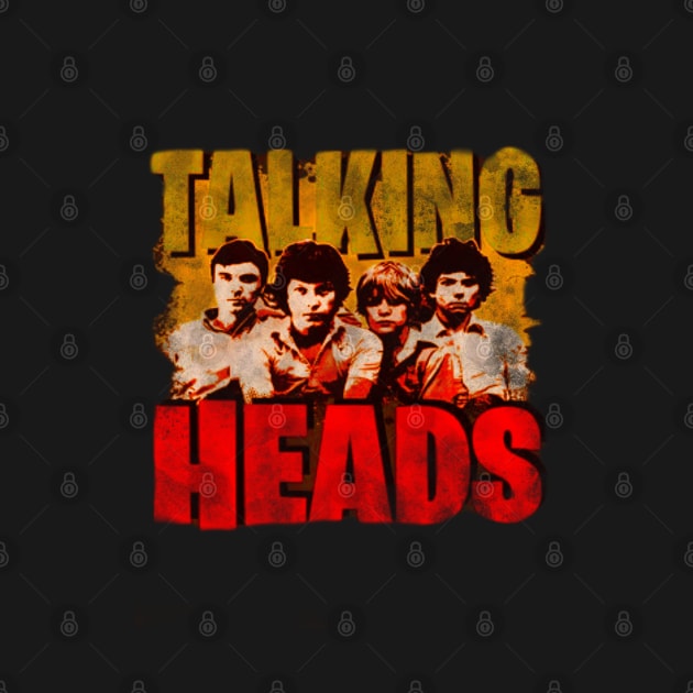 80s // Talking Heads Vintage by BellyWise