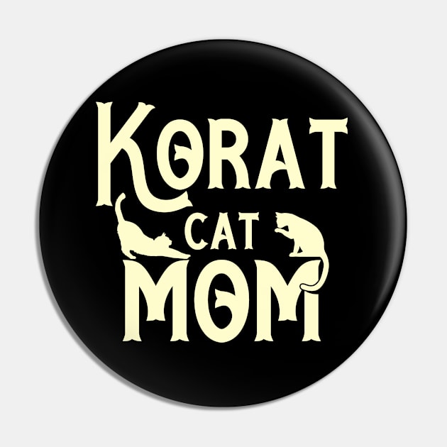 Korat cat mama breed. Perfect present for mother dad friend him or her Pin by SerenityByAlex