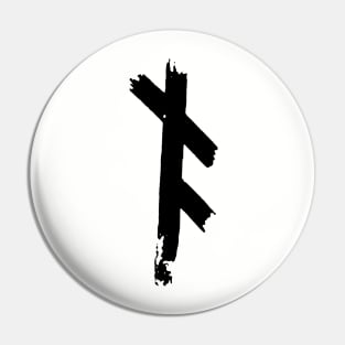 BIND RUNE - TWIG RUNE Pin