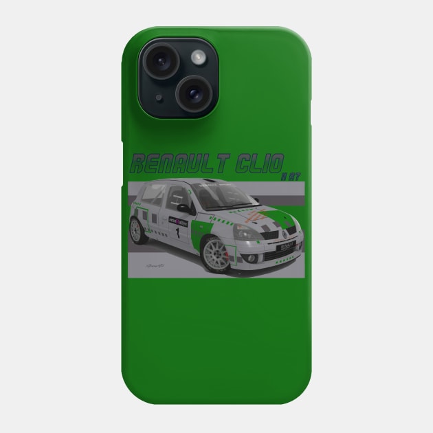 Renault Clio II A7 Phone Case by PjesusArt