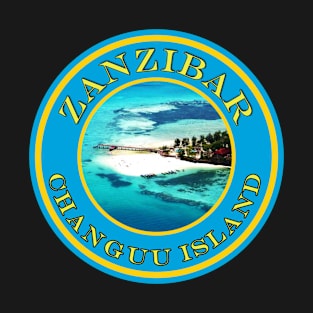 Zanzibar Changuu Island Beach Day - Passport Stamps T-Shirt