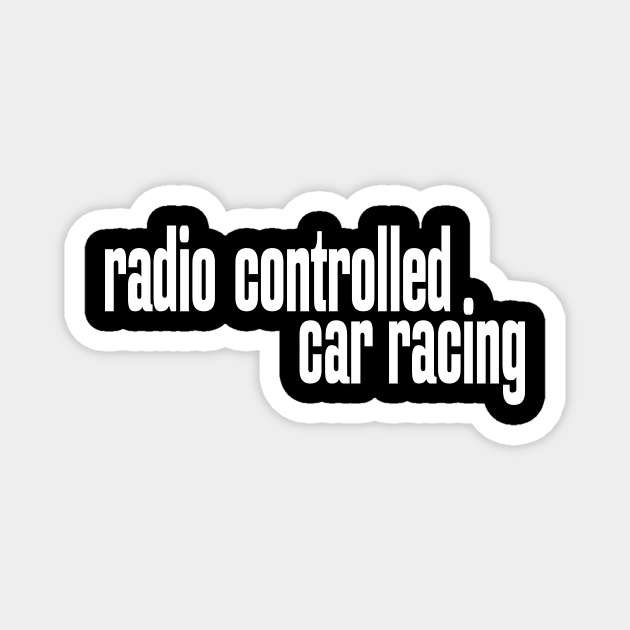 Radio Controlled Car Racing Magnet by ProjectX23Red