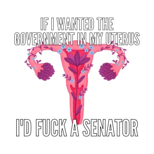 If I Wanted The Government In My Uterus Shirt T-Shirt