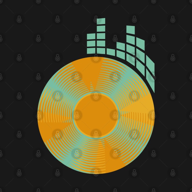 Dj equalizer icon retro classic by Degiab