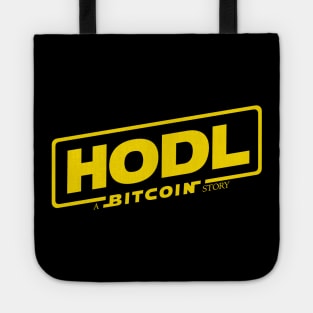 HODL - Bitcoin story Tote