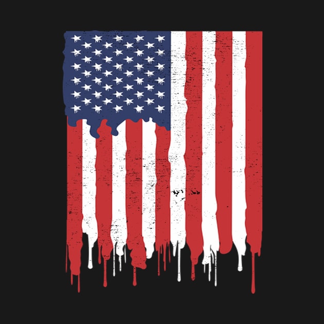 Memorial Day Flag USA by Tshirt114