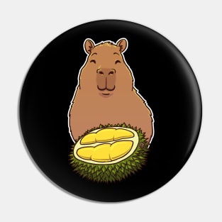 Capybara Durian Fruit Pin