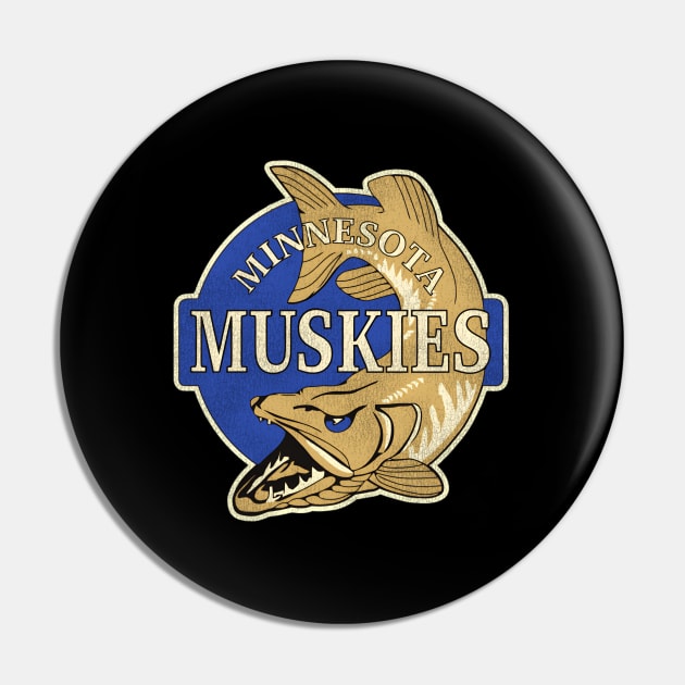 Minnesota Muskies Basketball Team Pin by HypeRamen