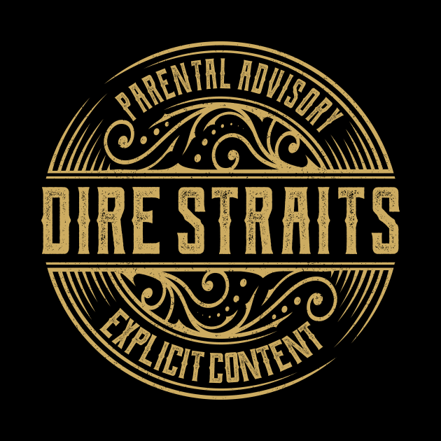 Dire Straits Vintage Ornament by irbey