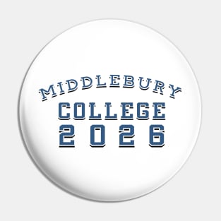 Middlebury College Class of 2026 Pin