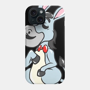 Sweet donkey kids comic donkey mule draft animal Muli Phone Case