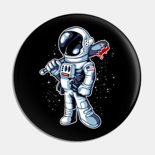 Astronaut fights Pin