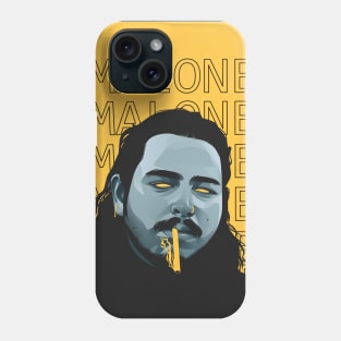 Post Malone Yellow Portrait Phone Case