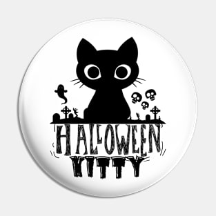 Halloween Kitty Pin