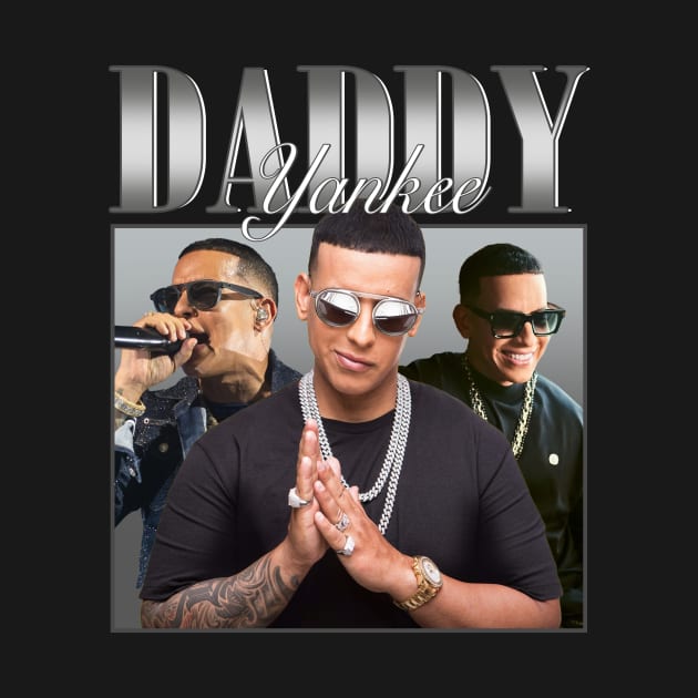 VINTAGE BOOTLEG DADDY YANKEE 90S by Archer Expressionism Style