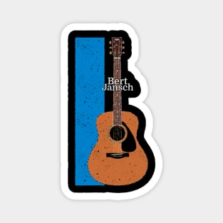 Bert Jansch Yamaha Acoustic Guitar Magnet