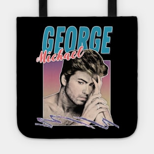 George Michael 1980s Styled Aesthetic Design Tote