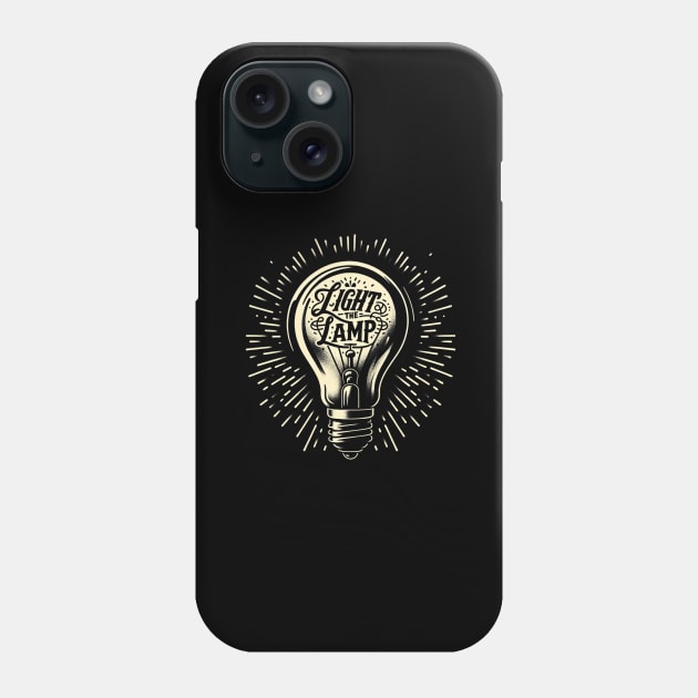 Light The Lamp Phone Case by WorldByFlower