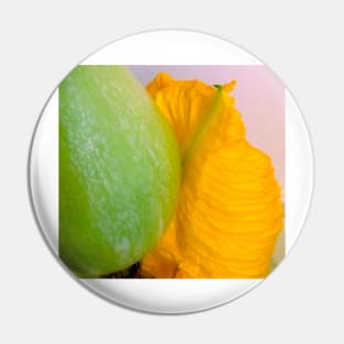 Pumpkin Blossom & Fruit Pin