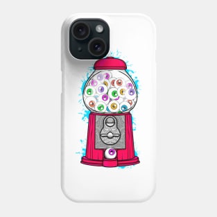 Gum ball eyeball Phone Case